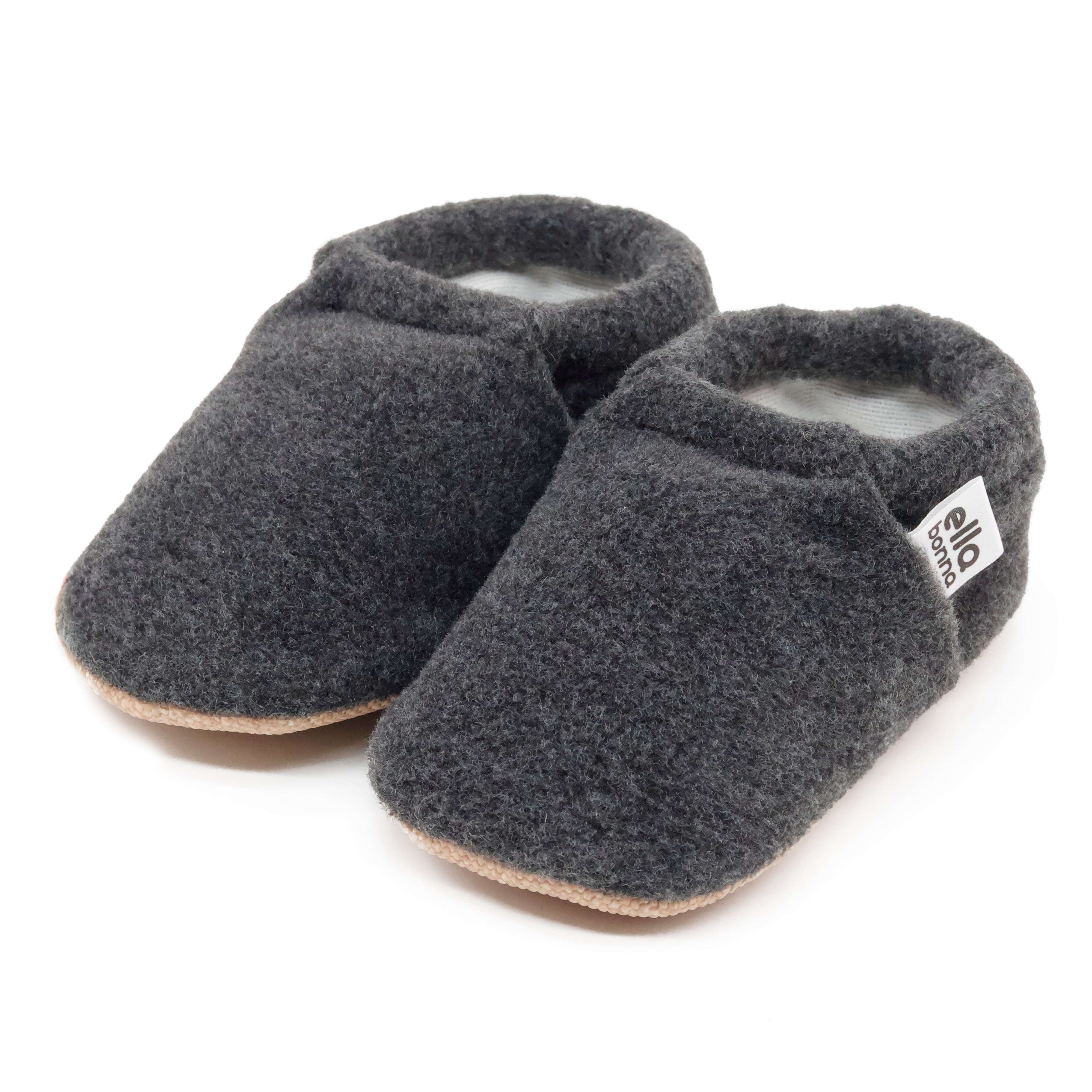 Grey baby moccasins deals