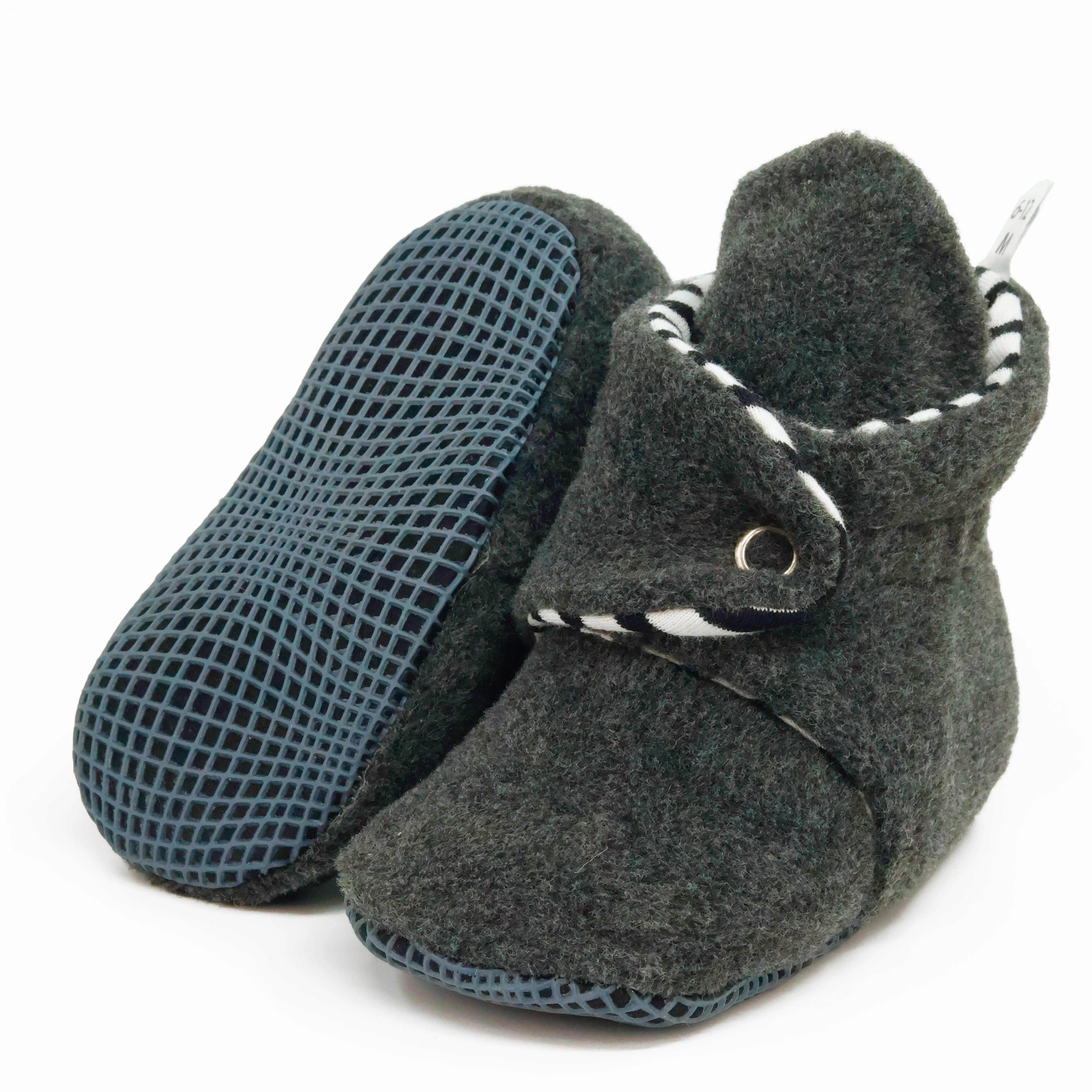 Anti Slip Baby Booties Newborn Booties Ella Bonna Baby 24 36 Months Anthracite